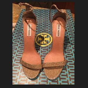 Gold Steve Madden Heels